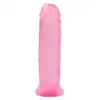 Toyz4Lovers - DiegoTransparent Pink. Różowe, transparentne realistyczne dildo z mocną przyssawką. 21,5 cm długości, 6 cm średnicy