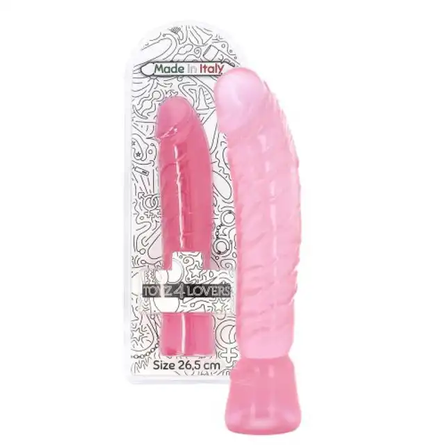 Toyz4Lovers - Sebastiano transparent pink Dildo - niezwykle realistyczne dildo w kolorze różowym