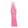 Toyz4Lovers – Mania  Transparent Pink. Różowe, przejrzyste dildo w kształcie ręki do fistingu. 28 cm długości, 6 cm średnicy