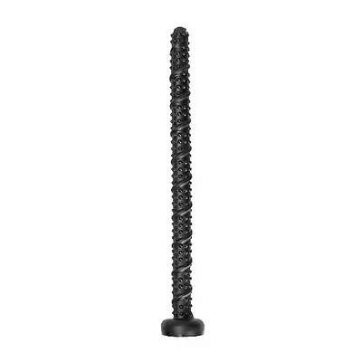 OUCH! - Ass Textured Snake Dildo 20''. Ultra długie dildo analne ze stymulującymi wypustkami i żłobieniami, głęboka i intensywna stymulacja analna