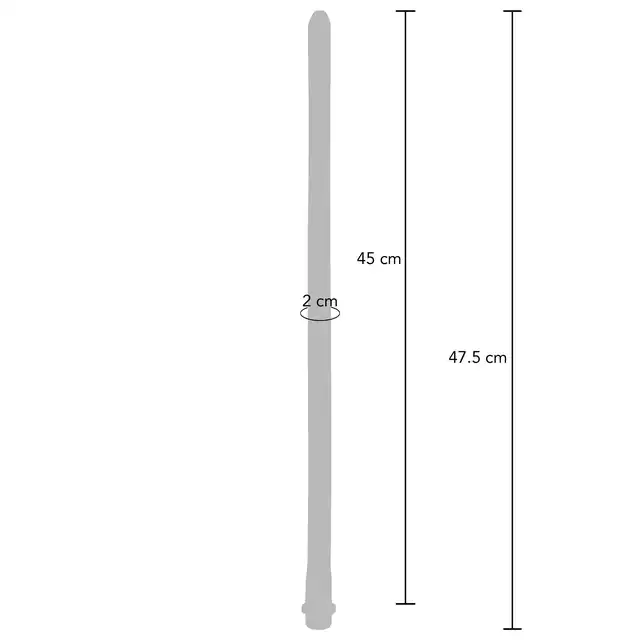 The Gusher - Anal Douche 45cm. Irygator analny w formie końcówki prysznicowej. Doskonały sposób na lewatywę. 