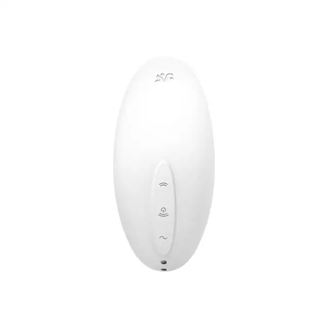 Satisfyer - Vulva Lover 2. Biały stymulator łechtaczki z funkcją air pulse oraz wibracjami. Przenieś się do świata rozkoszy. 