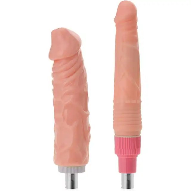 Scala - Sex Machine Vibrator 2 Dildo. Kompaktowa sex maszyna z zestawem 2 dild i 4 mocnymi  przyssawkami. Do 420 ruchów na minutę!