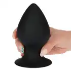 Silicone - Plug my ass XL. Silikonowy korek analny o dużym rozmiarze, okrągły mocno wypełniający anusa kształt