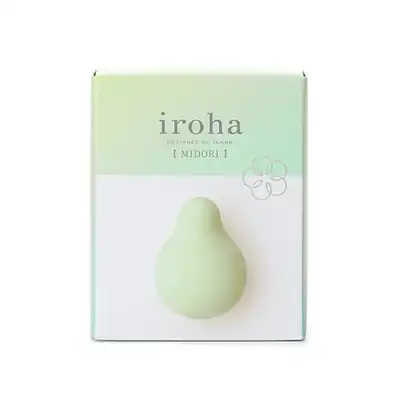 Iroha by Tenga - Midori. Elegancki i super miękki stymulator łechtaczkowy. Genialnie miękka i aksamitna powłoka zapewniająca przyjemność