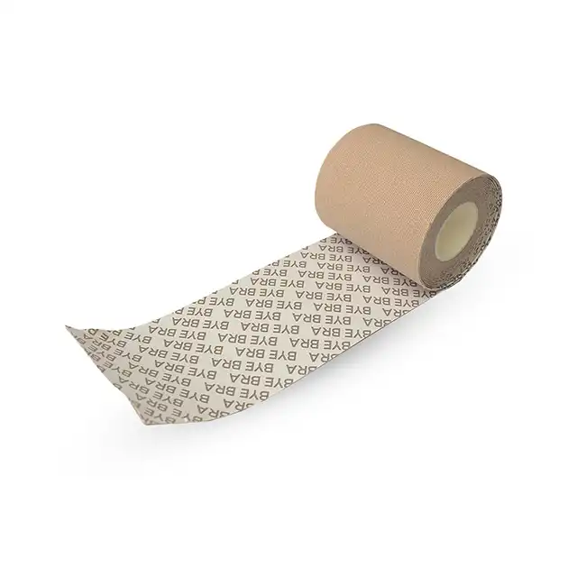 Bye Bra - Double Sided Body Tape Beige - dwustronna taśma do biustu w kolorze nude. Dopasuj swój strój idealnie