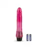 Easy Toys - Jelly Passion Realistic Vibrator Skin. Różowy realistyczny wibrator o kształcie z naturalnymi żyłkami i żołędzią, płynna regulacja mocy wibracji