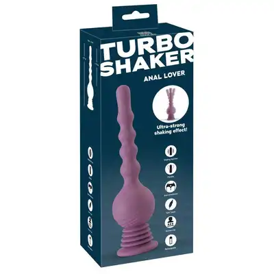 Turbo Shaker - Anal Lover. Innowacyjny, fioletowy wibrator analny z unikalnymi, wstrząsającymi wibracjami. Poznaj moc szybkiej rotacji!