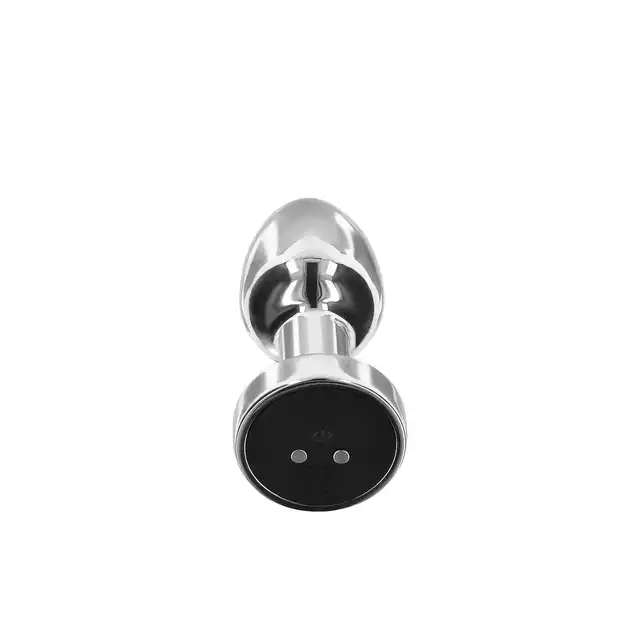 Toy Joy - The Glider Small Buttplug. Wibrujący korek analny ze stali nierdzewnej, trwałość, moc i elegancja podnoszące intymne chwile na najwyższy poziom