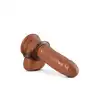 Stay Hard - Cock Ring And Ball Strap Black. Podwójny pierścień erekcyjny wspomagający utrzymanie erekcji i zwiększenie doznań seksualnych