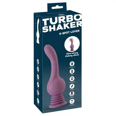 Turbo Shaker - G-Spot Lover. Niesamowity, nowoczesny wibrator z trybem wstrząsających wibracji - takiego doznania jeszcze nie było!