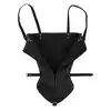 Ouch! - Zip-up Full Sleve Arm Restraint Black - rękaw na ręce do unieruchomienia. Czarne kajdanki do BDSM!