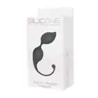 Silicone -  Palline blacky trigger. Silikonowe, podwójne kulki gejszy, do treningu i stymulacji, połączenie komfortu i funkcjonalności