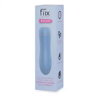 FemmeFunn - Ffix Bullet Light Blue. Niewielki wibrator pocisk do wszechstronnej intensywnej stymulacji Twoich ulubionych miejsc erogennych