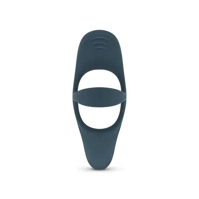 Boners  - Triple Cockring USB. Potrójny, wibrujący ring na penisa ze stymulującą wypustką. Doznania dla obydwojga