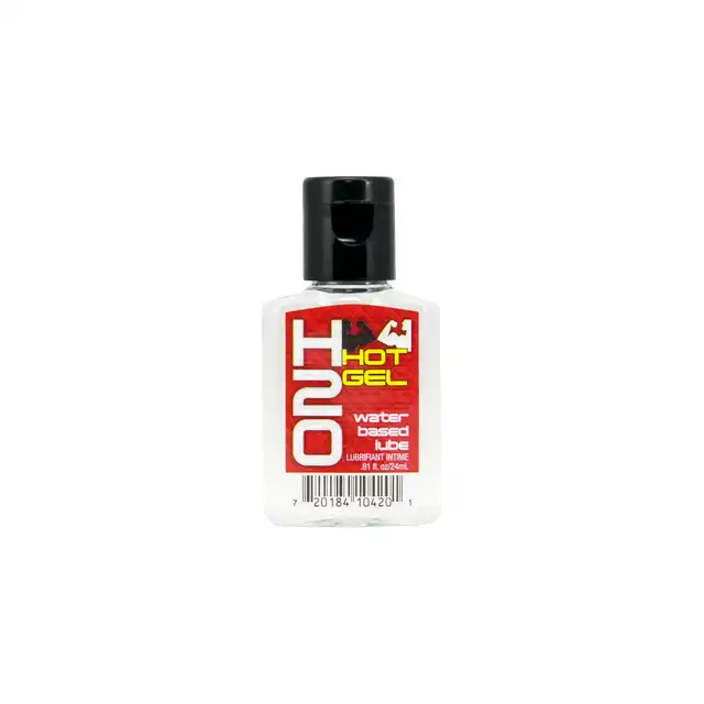 Elbow Grease - H2O Hot Gel Travel Size 24 ml. Analny lubrykant na bazie wody, nawilżająco poślizgowy z efektem rozgrzewającym i mrowienia wywołanym dodatkiem mentolu