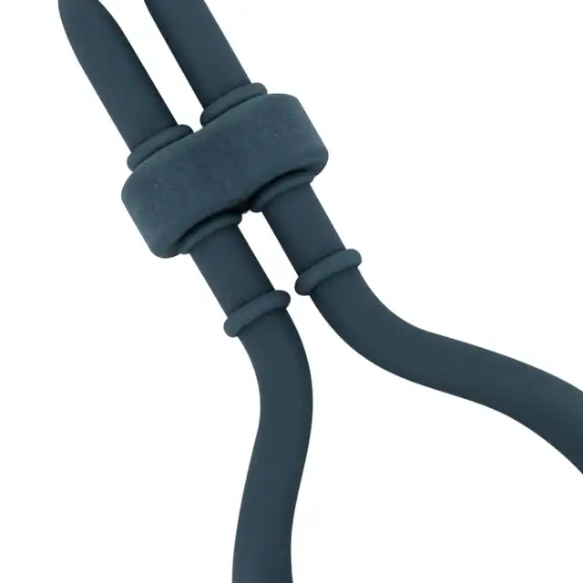 Boners - Adjustable Cockring. Regulowany, silikonowy, wibrujący ring na penisa z 10 trybami. Odkryj nowe oblicza przyjemności