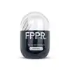 FPPR - Fap One-time Ribbed Texture. Kompaktowy masturbator jajeczko z elastycznym, żebrowanym rękawem w prążki