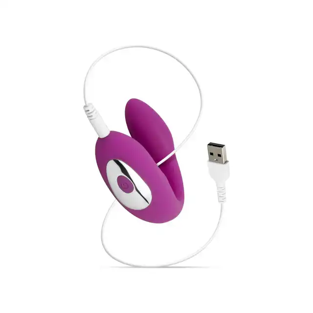 Easy Toys - Tap Dancer Couples Vibrator. Wibrująco pulsująca zabawka dla par do stymulacji punktu G, łechtaczki i penisa, genialna propozycja na nowość w sypialni