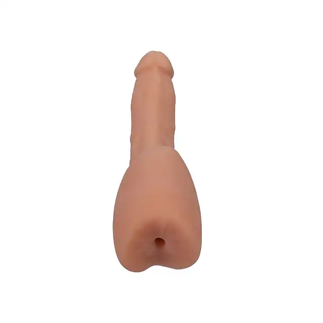 Lena Moon - Dildo with Penetrable Ass - Transgirls. Innowacyjny, rewelacyjny masturbator dla mężczyzn w stylu transgirl z realistycznym odlewem penisa