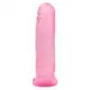 Toyz4Lovers - DiegoTransparent Pink. Różowe, transparentne realistyczne dildo z mocną przyssawką. 21,5 cm długości, 6 cm średnicy