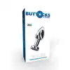 Toy Joy - The Glider Medium Buttplug. Wibrujący korek analny ze stali nierdzewnej, trwałość, moc i elegancja podnoszące intymność na wyższy poziom 