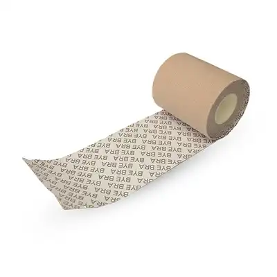Bye Bra - Double Sided Body Tape Beige - dwustronna taśma do biustu w kolorze nude. Dopasuj swój strój idealnie