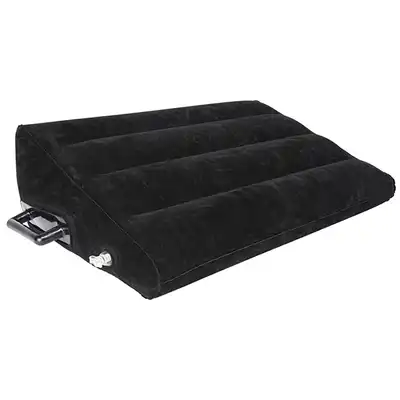 Sportsheets - Pivot Inflatable Positioner. Dmuchana poduszka do sypialni, antypoślizgowa, wygodna i komfortowa poduszka pozycjonująca z aksamitnym wykończeniem