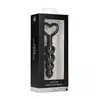 OUCH! - Anal Love Beads. Silikonowa wstyczka analna o kształcie łańcuszka kulek analnych z wygodnym uchwytem w kształcie serduszka