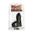 Domestic Partner - Ball To The Wall Black. Duże, czarne dildo o średnicy penetracyjnej 6 cm. Intensywne doznania doskonałe dla zaawansowanych