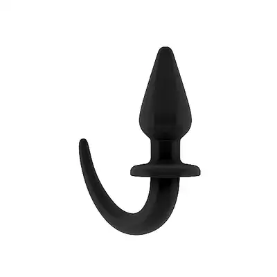 OUCH! - Puppy Play Plug. Silikonowa wtyczka analna z ogonem szczeniaka, idealny produkt do roleplay. Ostatnia sztuka!