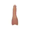 Lena Moon - Dildo with Penetrable Ass - Transgirls. Innowacyjny, rewelacyjny masturbator dla mężczyzn w stylu transgirl z realistycznym odlewem penisa