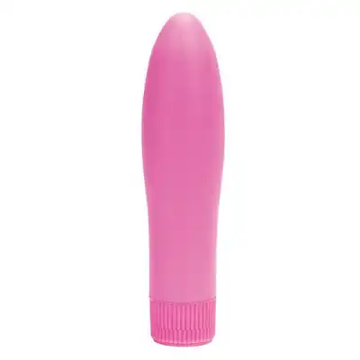 Toyz4Lovers - Silicone Vibrator sweet pussy in - silikonowy wibrator o klasycznym kształcie. Różowy