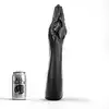 All Black - AB 21. Realistyczne dildo w kształcie ludzkiej ręki, dildo do intensywnej stymulacji i fistingu 