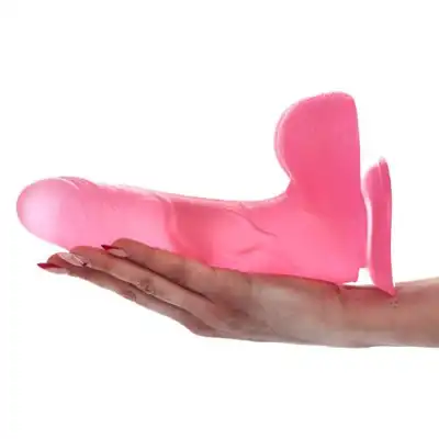  Toyz4Lovers - Alvaro Transparent Pink. Różowe, przezroczyste, realistyczne dildo z przyssawką. 23 cm długości, 5 cm średnicy