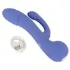 AwaQ.u - Vibrator 04. Fioletowy, mocno stymulujący wibrator do podwójnej penetracji. 10 trybów wibracji