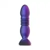 Hueman - Thrusting Buttplug - korek analny z funkcją wibracji oraz ruchem posuwistym! 