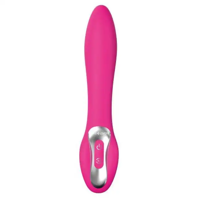Elys – Concave Pink USB. Różowy, wykonany z silikonou wibrator do stymulacji punktu G. Intrygujący wklęsły design. 