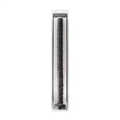 OUCH! - Ass Textured Snake Dildo 20''. Ultra długie dildo analne ze stymulującymi wypustkami i żłobieniami, głęboka i intensywna stymulacja analna