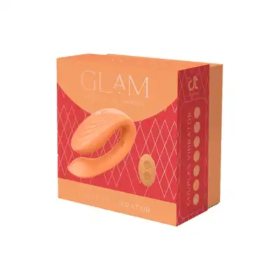 Glam - Couples Vibrator - wibrator dla par ze zdalnie sterowanym pilotem. Eksploruj wspólną przyjemność 