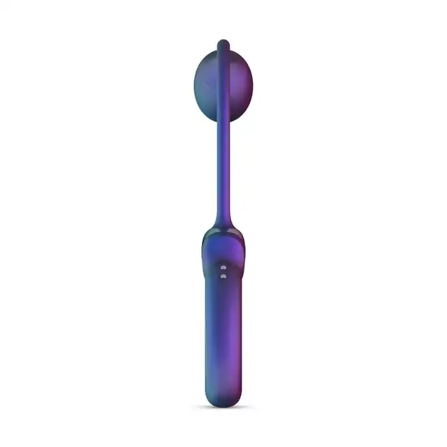 Hueman - Cockring with Anal Ball. Ring erekcyjny z wtyczką analną, wyjątkowa zabawka zapewniająca intensywną podwójną stymulację, opóźnienie wytrysku i przedłużenie stosunku