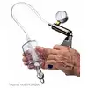 Tom Of Finland - Anal Rosebud Vacuum With Beaded Rod. Akrylowa próżniowa nakładka do zestawu pompki dla zaawansowanych, genialna do tworzenia analnej róży