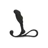 Zini - Janus Anti Shock Medium Black. Silikonowy stymulator prostaty o ergonomicznym i super stymulującym kształcie, prosta konstrukcja o genialnym działaniu