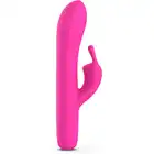 B Swish - Bwild Bunny Rechargeable Pink - wibrator z króliczkiem. Dwa silniki, mocne wibracje. Przyjemność gwarantowana