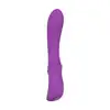 Elys – Convex Purple USB. Fioletowy silikonowy wibrator z delikatnym kształcie S. Doskonały do stymulacji punktu G. 9 trybów wibracji