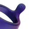 Hueman - Vibrating Strap-on Cockring. Wibrujący pierścień na penisa z dwoma stymulującymi wypustkami, genialny dodatek do klasycznego stosunku