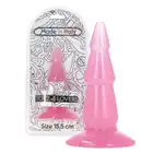 Toyz4Lovers - Pino Transparent pink Plug - trzypoziomowe dildo w różowym kolorze