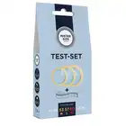 Mister Size - Pure Feel Test Set. Testowy zestaw prezerwatyw do doboru odpowiedniego rozmiaru gumek. Poznaj swój rozmiar i zagwarantuj sobie najwyższy komfort podczas stosunku
