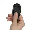 Rocks Off - The-Vibe 2 Prostate Vibrator with Remote Control. Nowoczesny, czarny stymulator prostaty z podwójnym ringiem i pilotem 