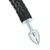 Oproducts - Devil Tail Buttplug and Weaved Whip. Wtyczka analna z batem w kształcie ogonka diabełka. Intrygujący dodatek do sesji BDSM